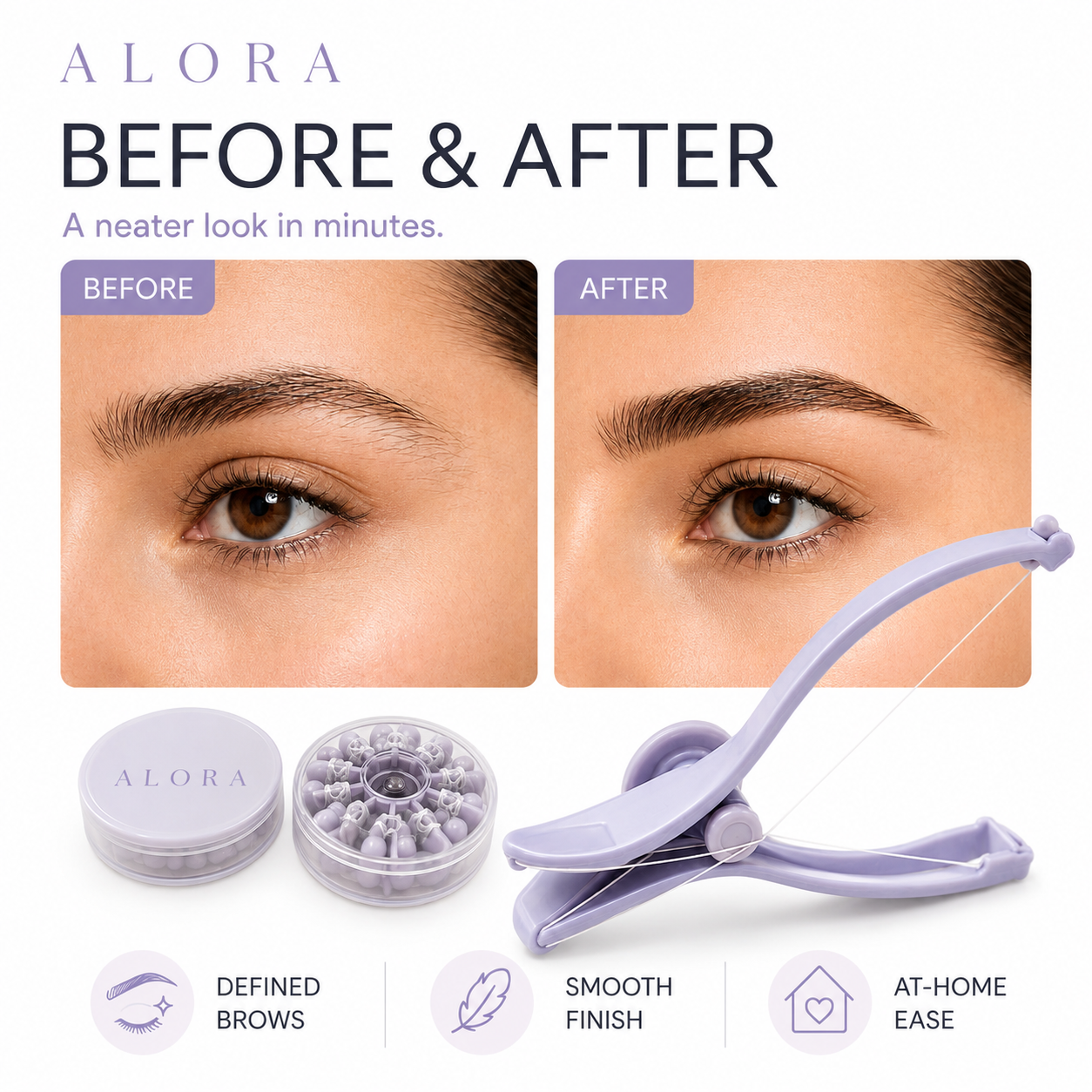 ALORA Precision Brow Threading Tool
